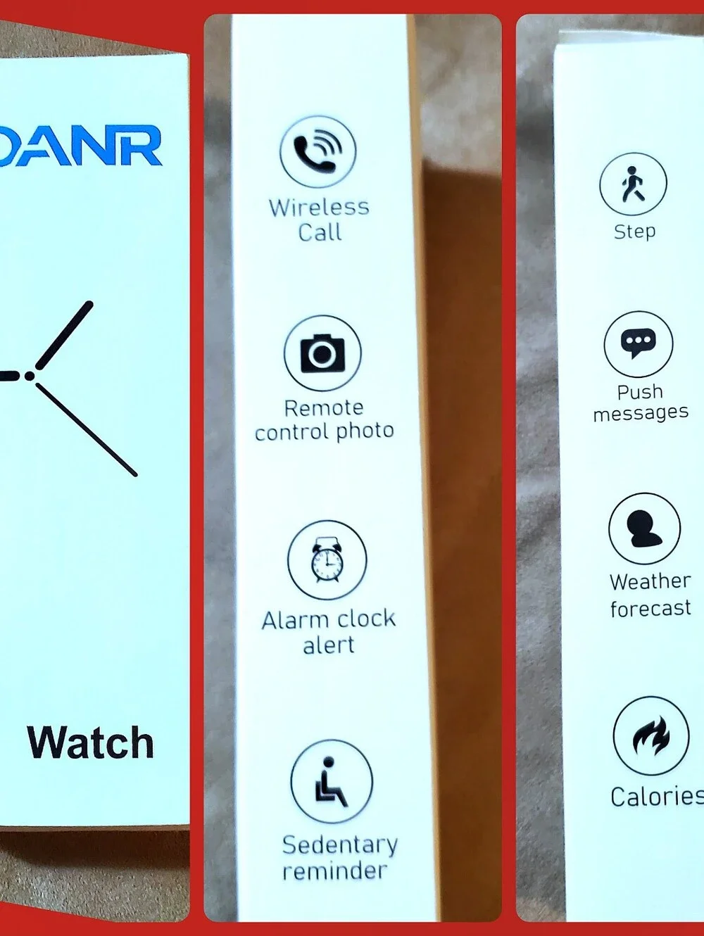 Pink Smartwatch with extra Band and Accessories